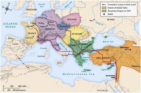  1095年の第一次十字軍：東ローマ帝国の求める援軍とキリスト教世界への波及効果